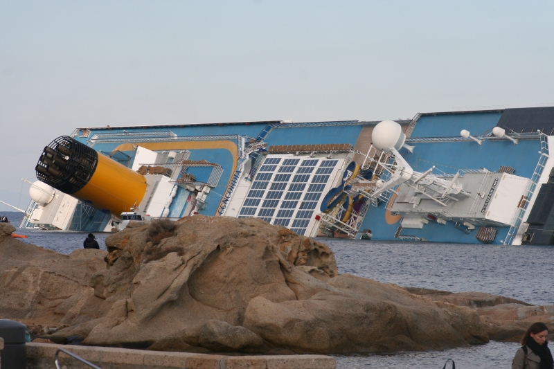 Costa Concordia, la valutazione del danno ambientale affidata all’Università di Siena