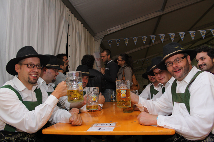 I giardini de La Lizza a Siena si trasformano in una piccola Oktoberfest